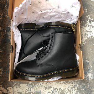 1460 Slip Resistant Leather Lace Up Doc Martens Size 11M 12W